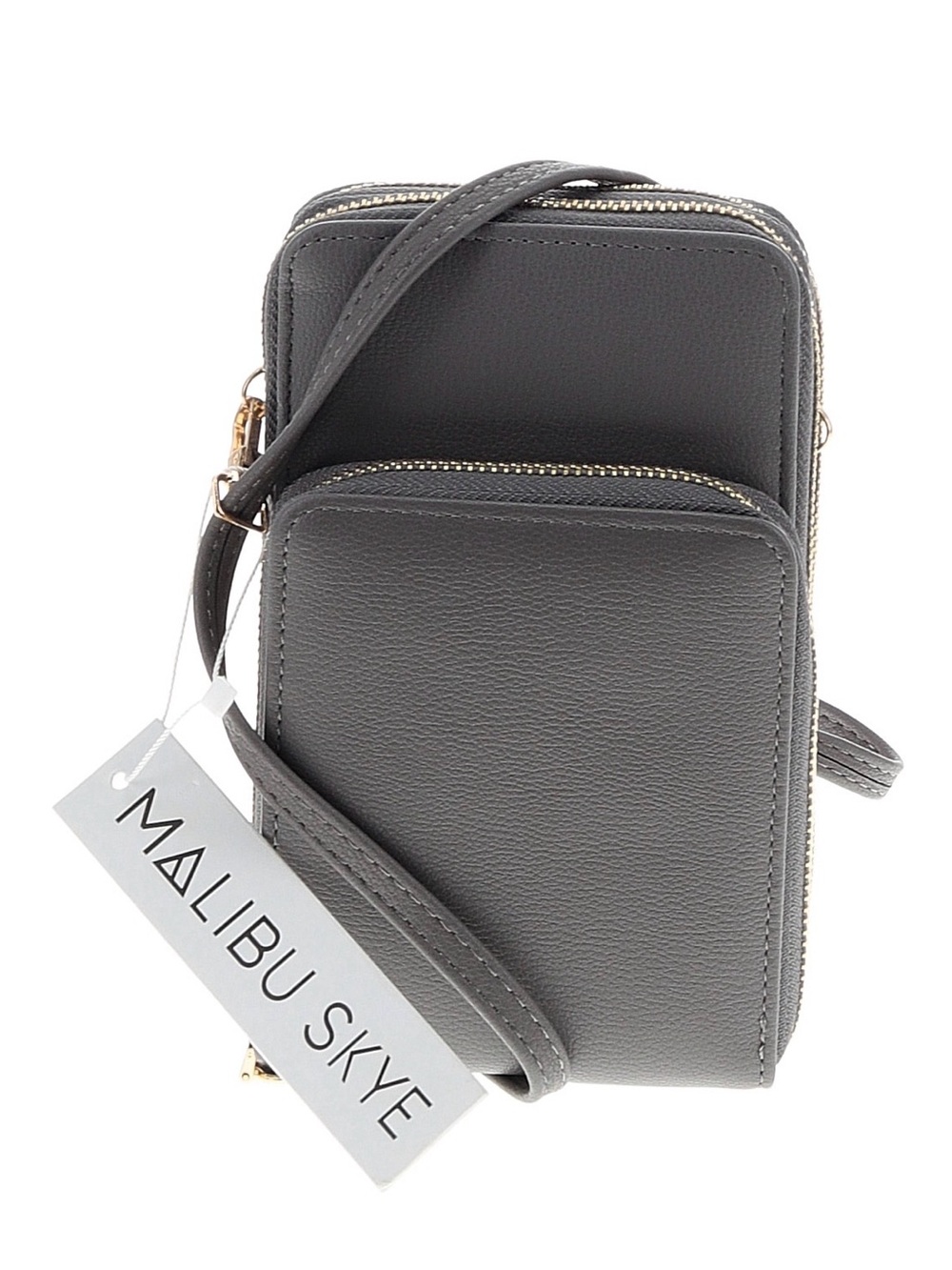 Malibu Skye Brianna Triple Zipper Crossbody